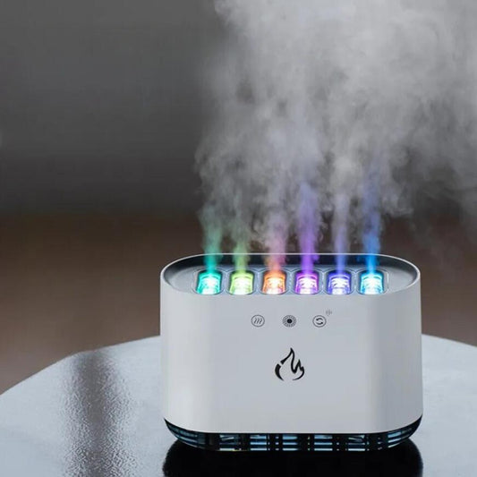 Skorter | Airmist Pro – Ultrasonic Humidifier with LED Light & 6 Nozzles
