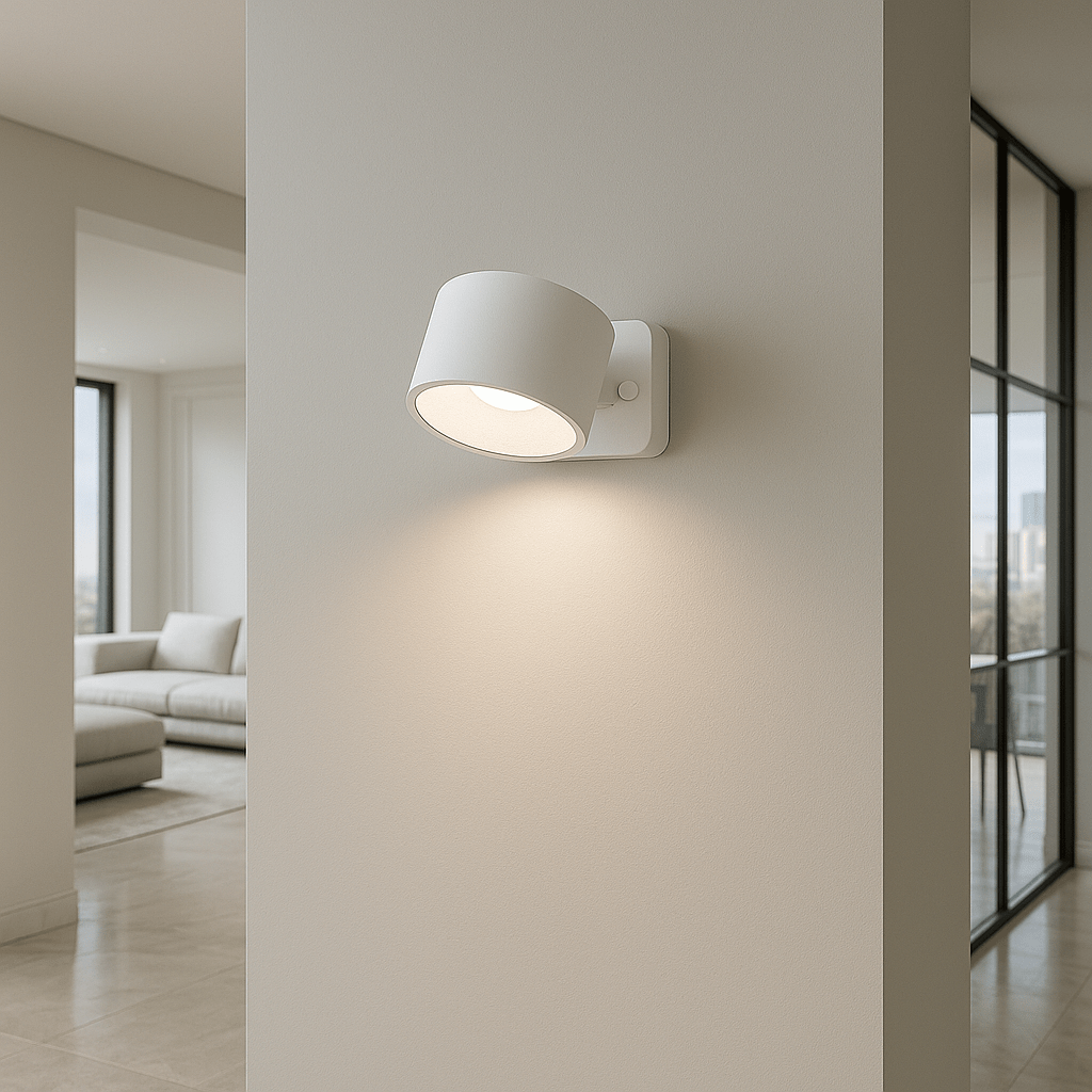 Skorter | ZENLAMP – Wireless 360° Rotating LED Lamp for Flexible Lighting
