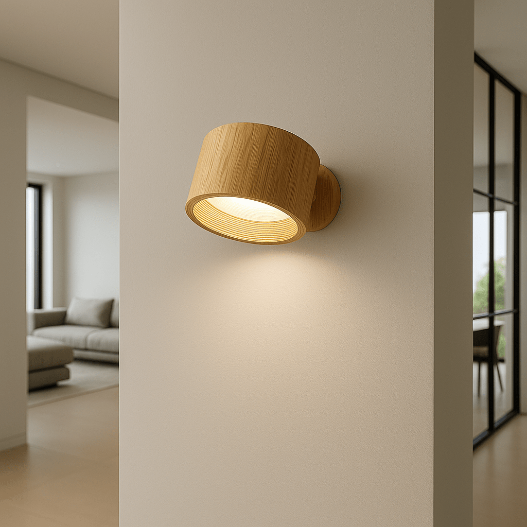 Skorter | ZENLAMP – Wireless 360° Rotating LED Lamp for Flexible Lighting