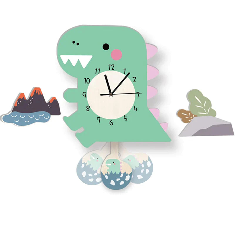 Skorter | Children's Pendant Clock with Animal Patterns