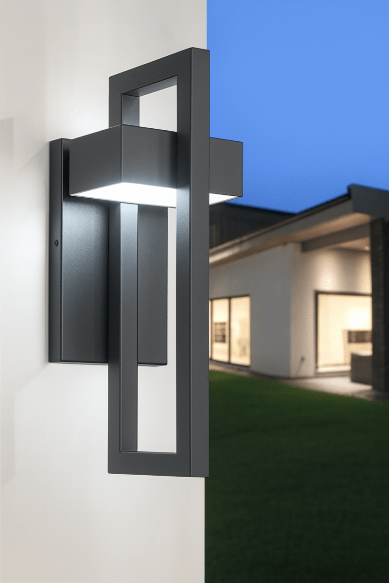 Skorter | ARCORA – Modern Outdoor Wall Lamp with LED & Weather Protection