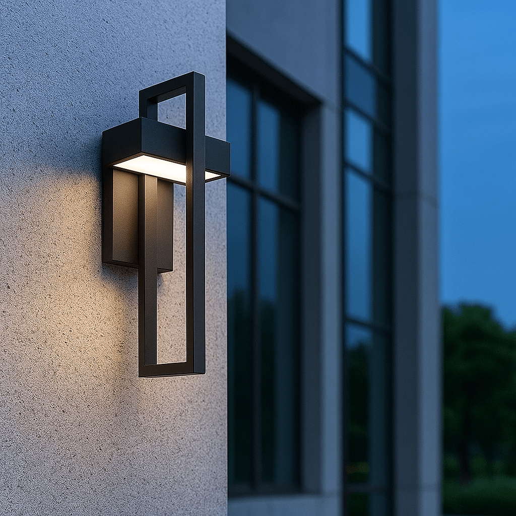 Skorter | ARCORA – Modern Outdoor Wall Lamp with LED & Weather Protection