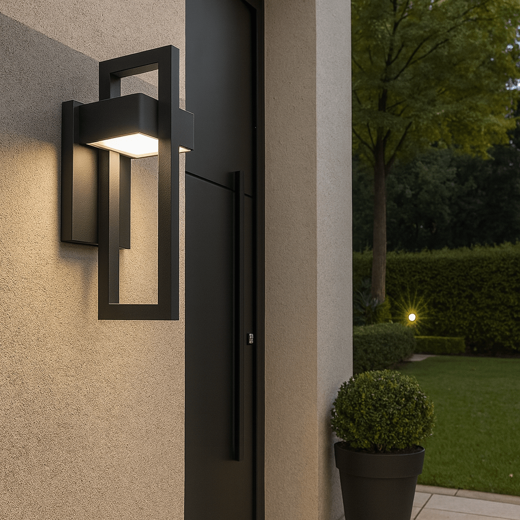 Skorter | ARCORA – Modern Outdoor Wall Lamp with LED & Weather Protection