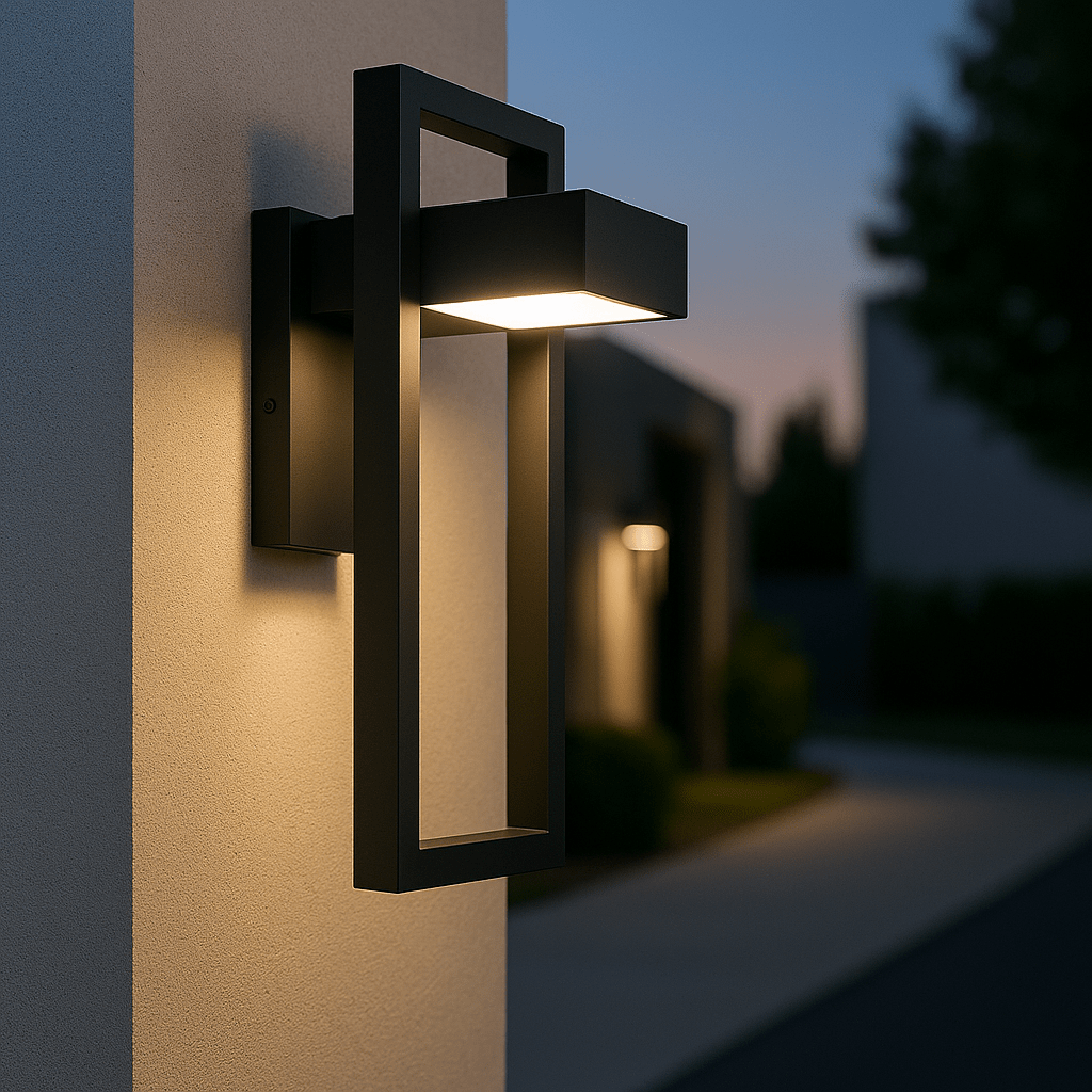 Skorter | ARCORA – Modern Outdoor Wall Lamp with LED & Weather Protection