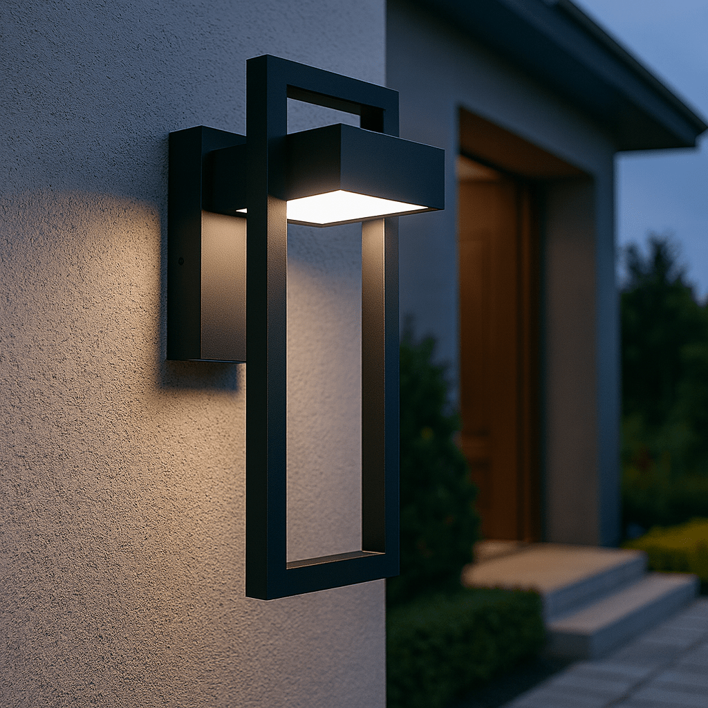 Skorter | ARCORA – Modern Outdoor Wall Lamp with LED & Weather Protection
