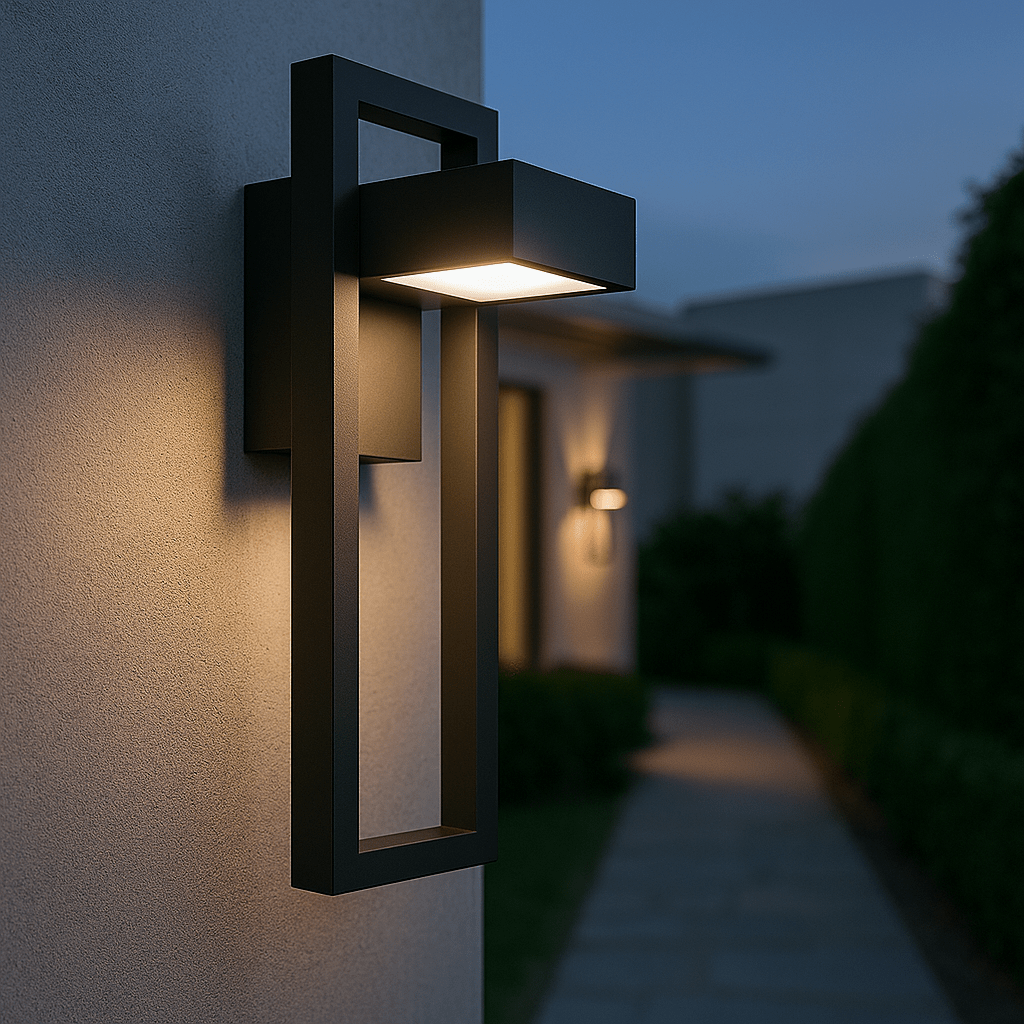 Skorter | ARCORA – Modern Outdoor Wall Lamp with LED & Weather Protection
