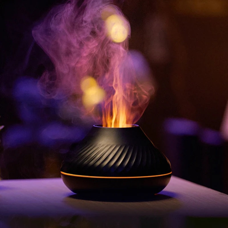 Skorter | Essential Oil Diffuser with LED Flame Effect