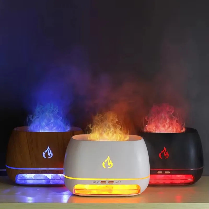 Skorter | SaltLight Aroma Diffuser – Himalayan Salt Lamp with Fragrance Diffusion and Color Light