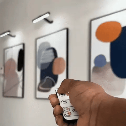 Skorter | ArtGlow LED Wall Lamp – Wireless Lighting for Art and Decoration
