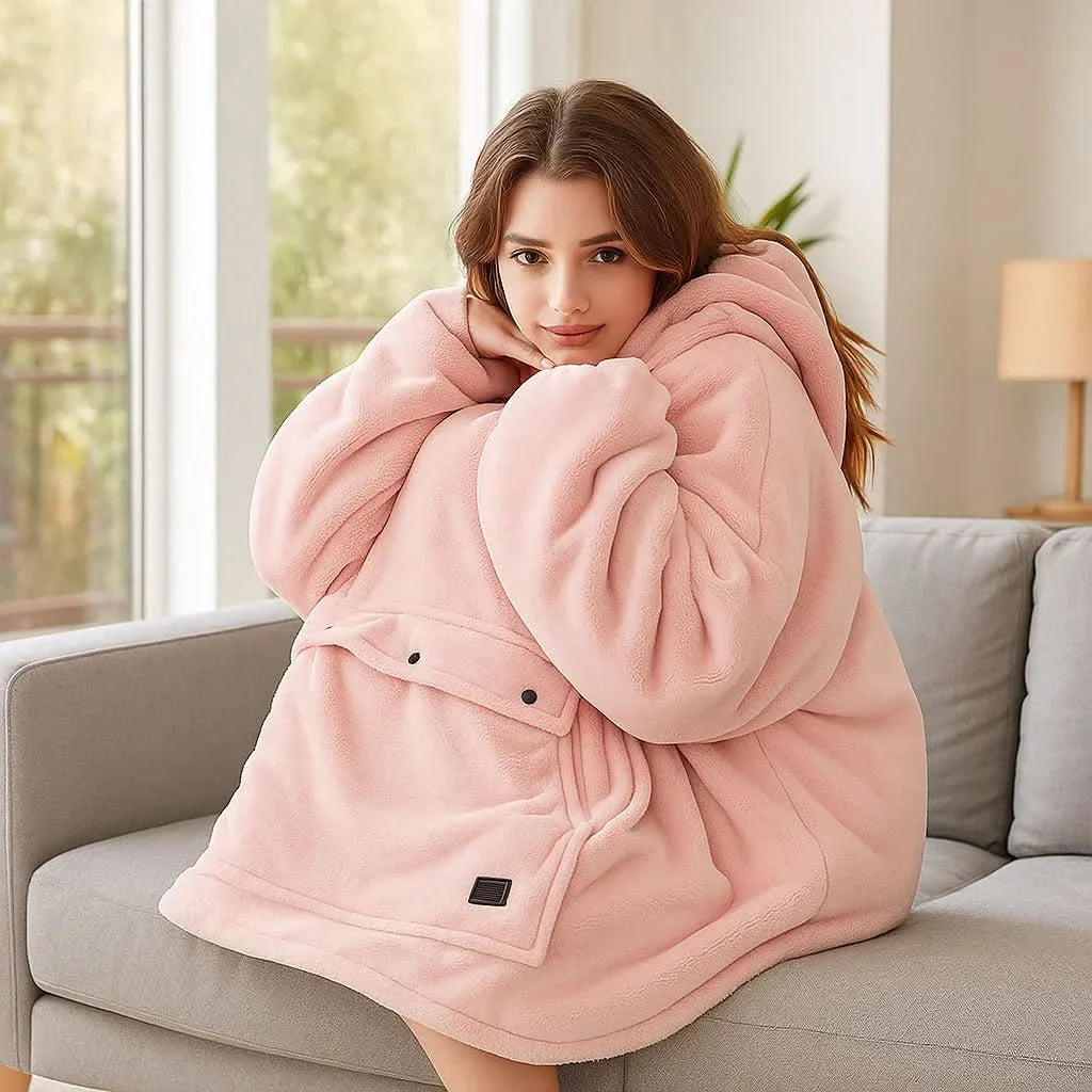 Skorter | USB heated blanket hoodie for intense warmth