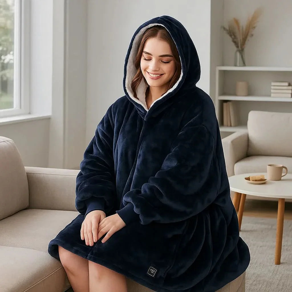 Skorter | USB heated blanket hoodie for intense warmth