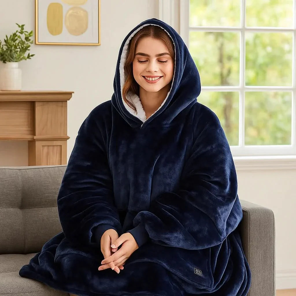 Skorter | USB heated blanket hoodie for intense warmth