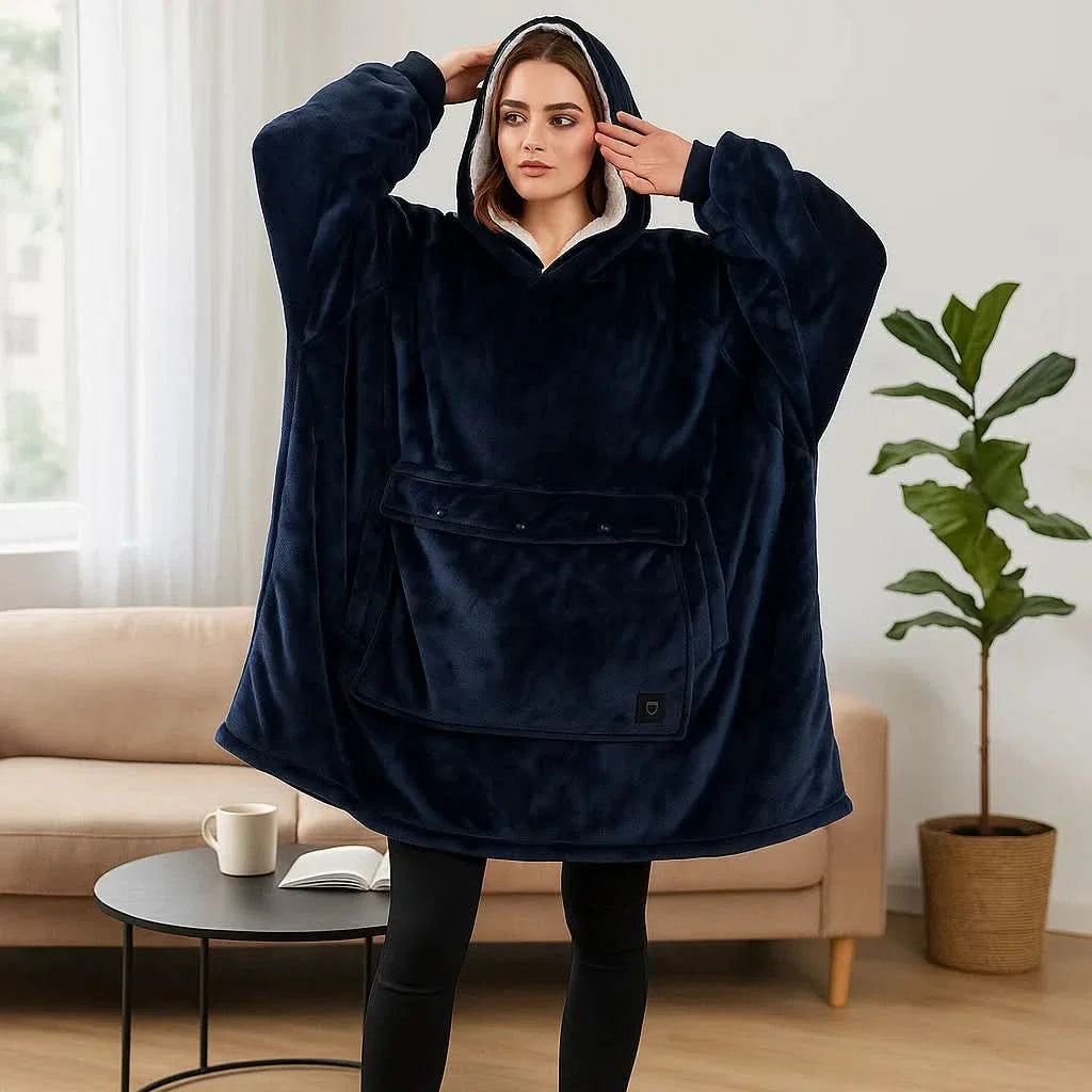Skorter | USB heated blanket hoodie for intense warmth