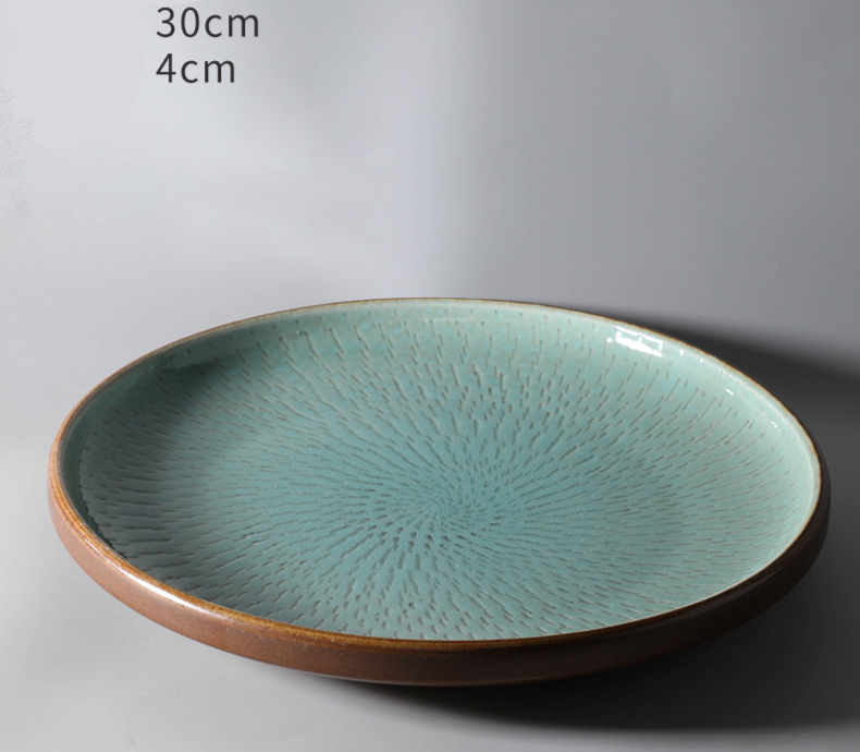 Skorter hole in porcelain - Turquoise