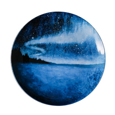 Skorter ceramic plate - Les nocturnes