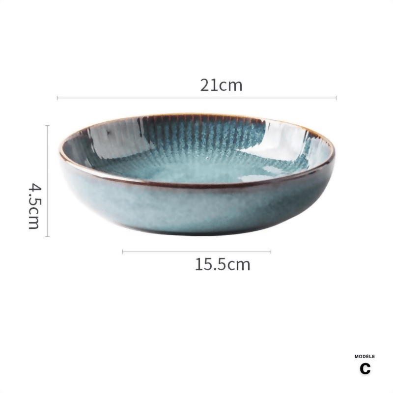 Skorter plate - The turquoise
