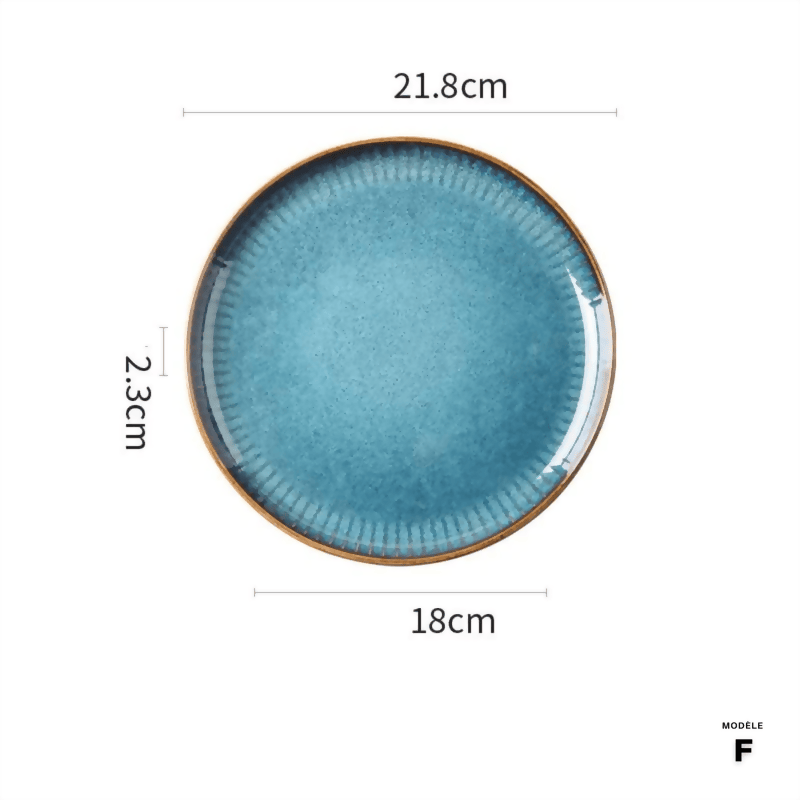 Skorter plate - The turquoise