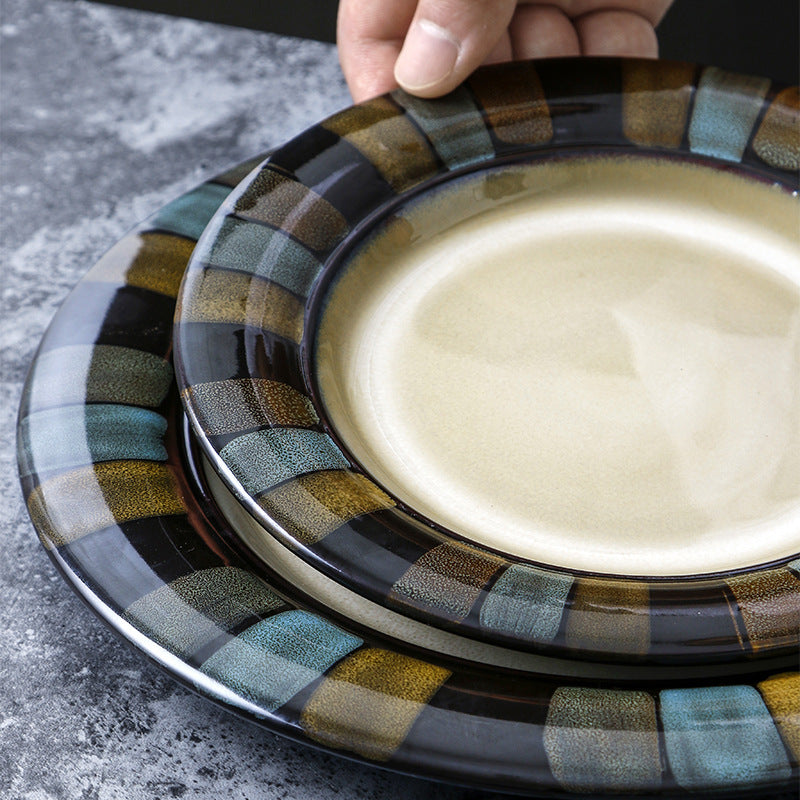 Skorter hollow element in porcelain - Mosaic