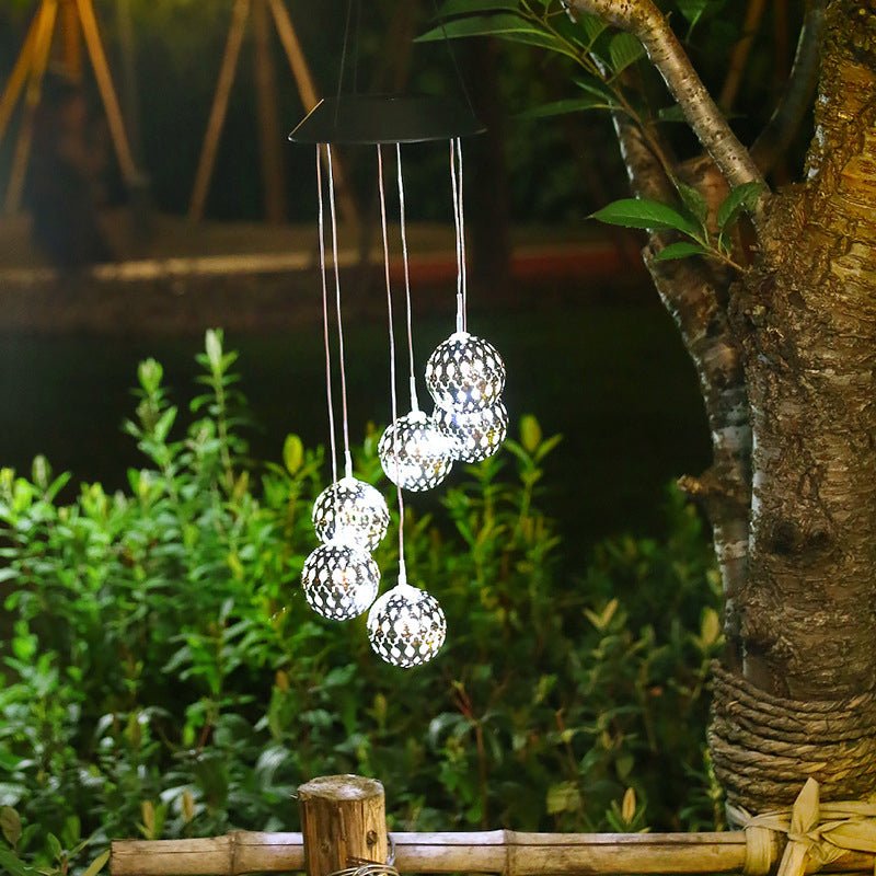 Skorter | AURABELL – Solar Wind Chime Outdoor Light for Eco-Friendly Garden Charm