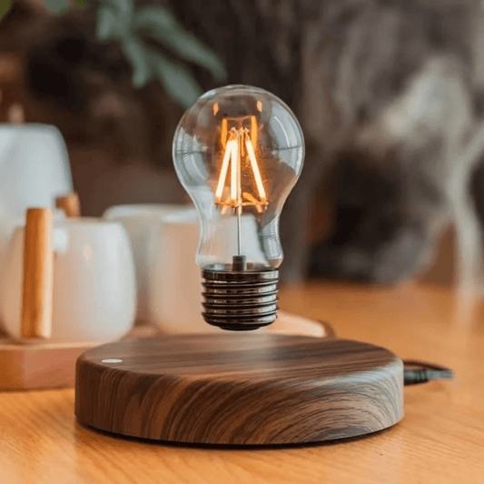 Skorter | LumiGlide Floating LED Bulb | Magnetic levitation light with touch control for modern spaces