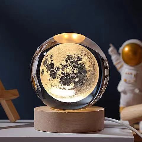 Skorter | AURASHINE – 3D LED Crystal Lamp for Dreamy Night Ambiance