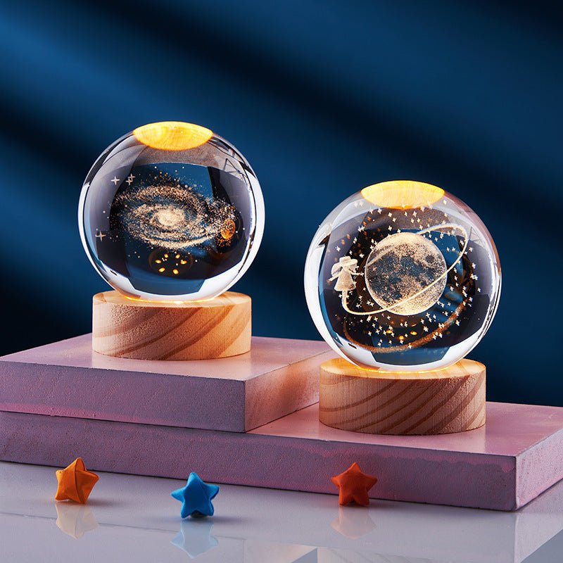 Skorter | AURASHINE – 3D LED Crystal Lamp for Dreamy Night Ambiance