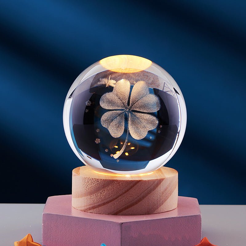 Skorter | AURASHINE – 3D LED Crystal Lamp for Dreamy Night Ambiance