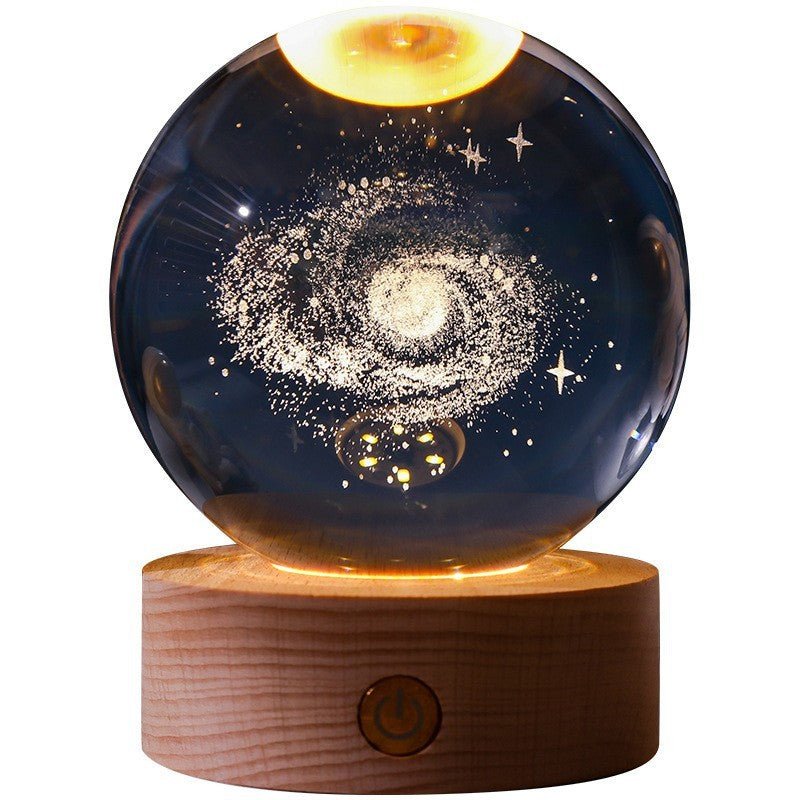Skorter | AURASHINE – 3D LED Crystal Lamp for Dreamy Night Ambiance
