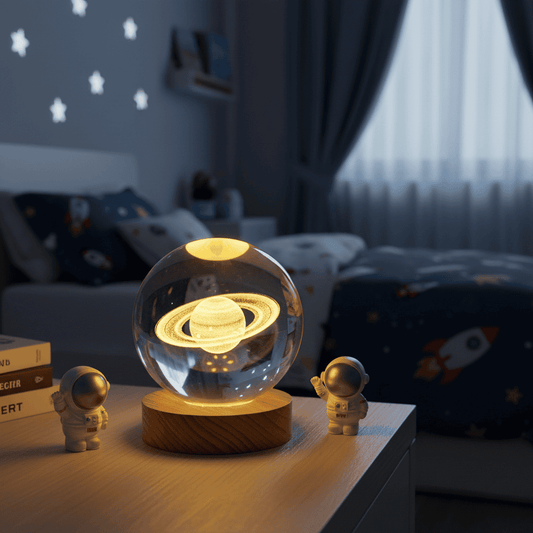 Skorter | AURASHINE – 3D LED Crystal Lamp for Dreamy Night Ambiance
