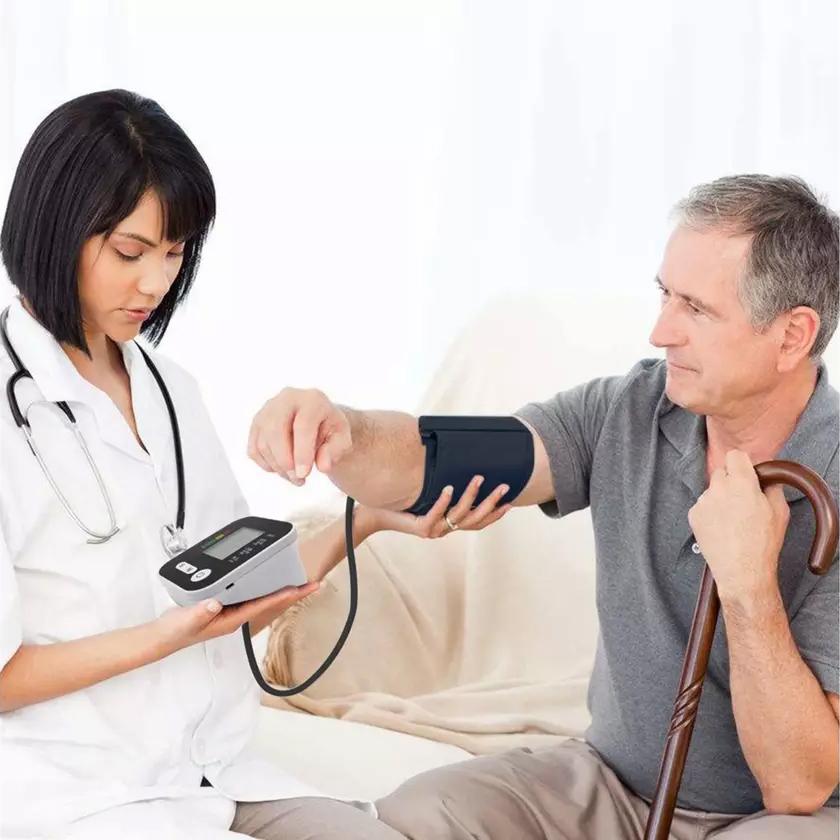 Skorter | Automatic Digital Upper Arm Blood Pressure Cuff Monitor Sphygmomanometer