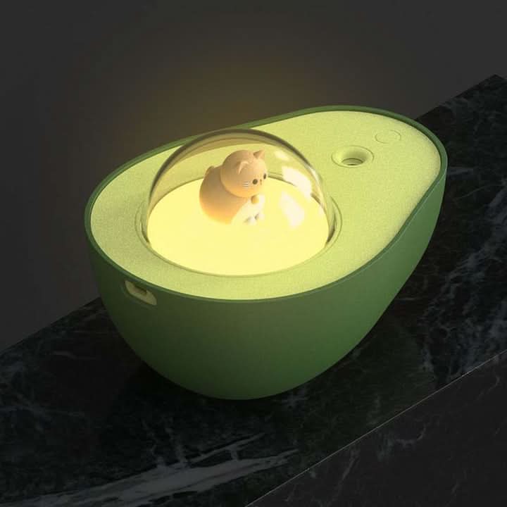 Skorter | Avocado Night Light Humidifier with USB & LED