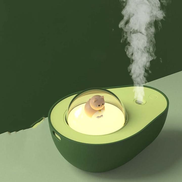 Skorter | Avocado Night Light Humidifier with USB & LED