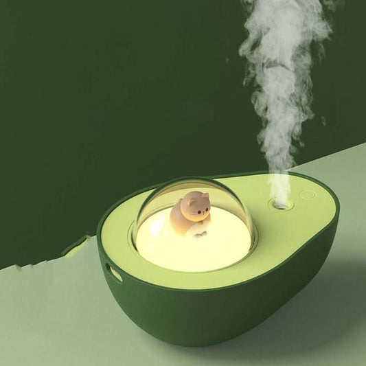 Skorter | Avocado Night Light Humidifier with USB & LED