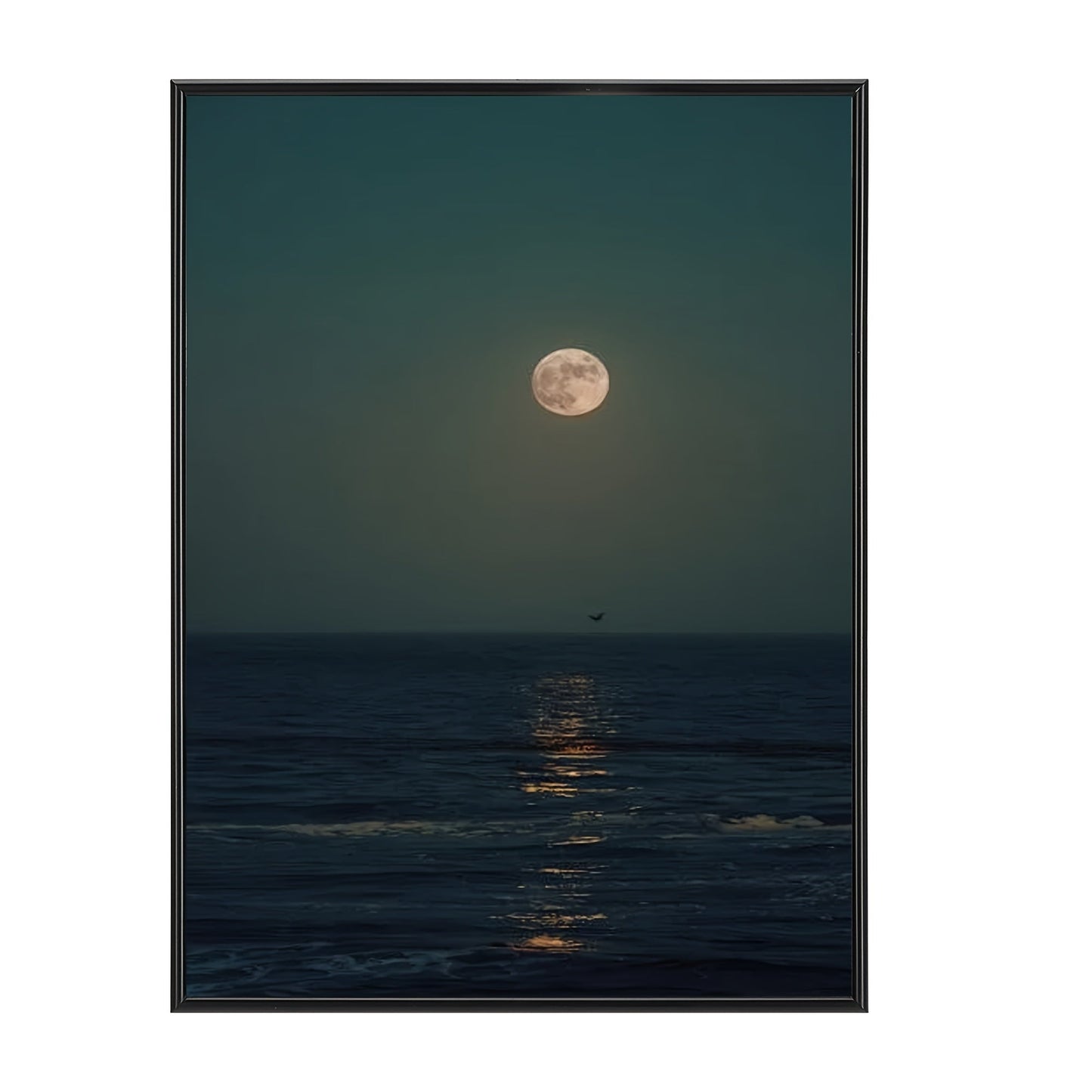 Skorter | 1 pc Photo frame - Photo frame for Wall and Table decoration, Perfect for Art, Birthdays and Home decoration, Black, Elongated