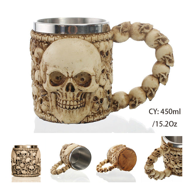 Skorter | Fantasy Adventure Resin / Stainless Steel Mug