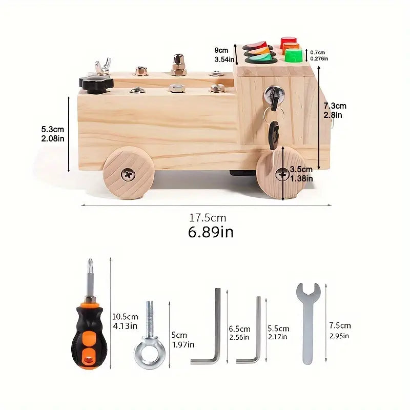 Skorter | Montessori Busy Board - Learn & Live With Led'S - Creative Development
