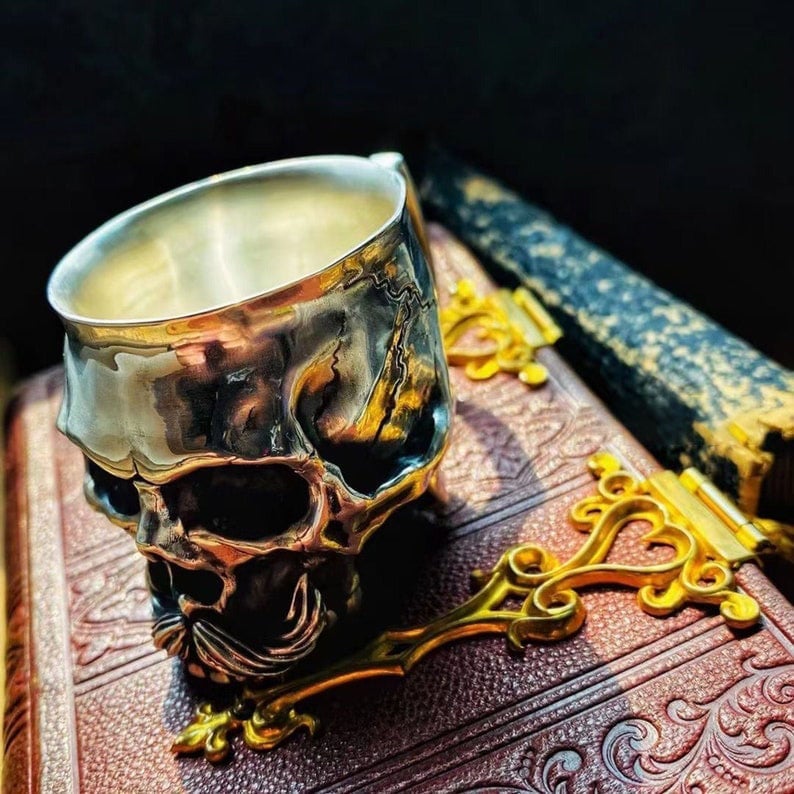 Skorter | Holy Grail of life - Handmade Silver Wine Cup