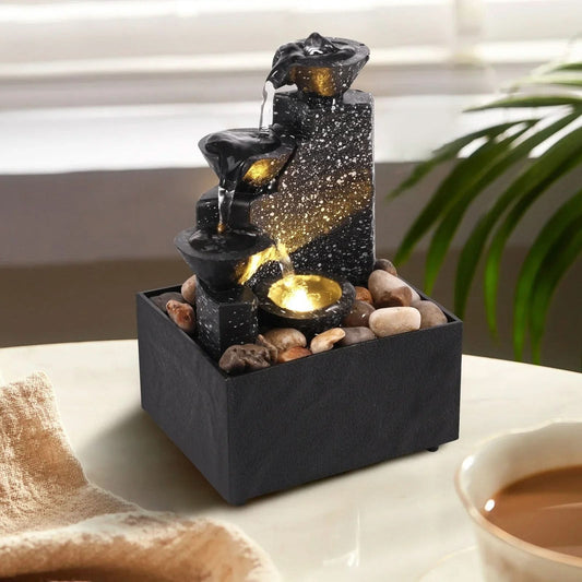 Skorter | RuheMoment LED Fountain – Soothing Atmosphere in Modern Form