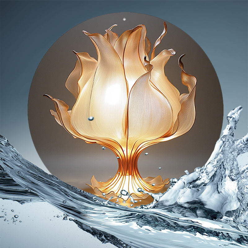 Skorter | LotusLamp - Aluminum Flower Table Lamp with LED Light