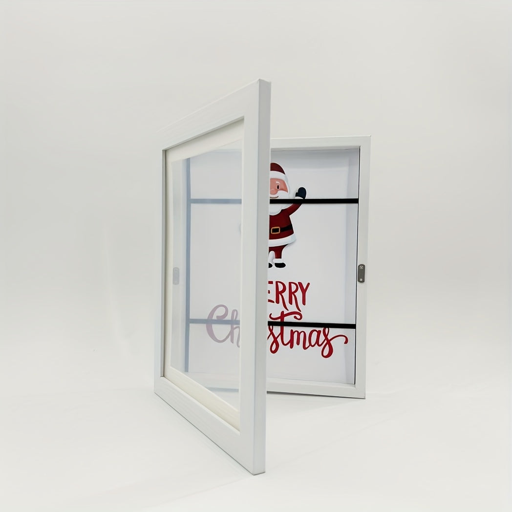 Skorter | 1 pcs Children's Art Photo Frame - A4 Front Opening Frame for School Art, Flip Frame for Paintings and Projects