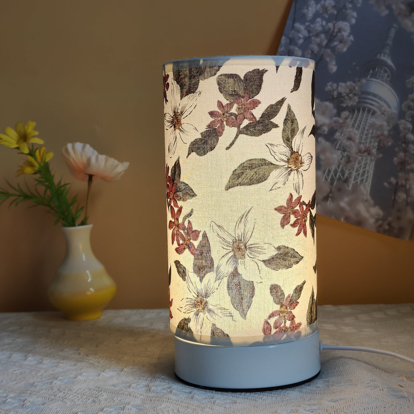 Skorter | HoutLys - Creative Wood Table Lamp with LED