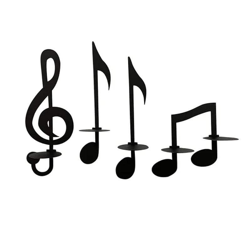 Skorter | Black Music Note Wall Lamp