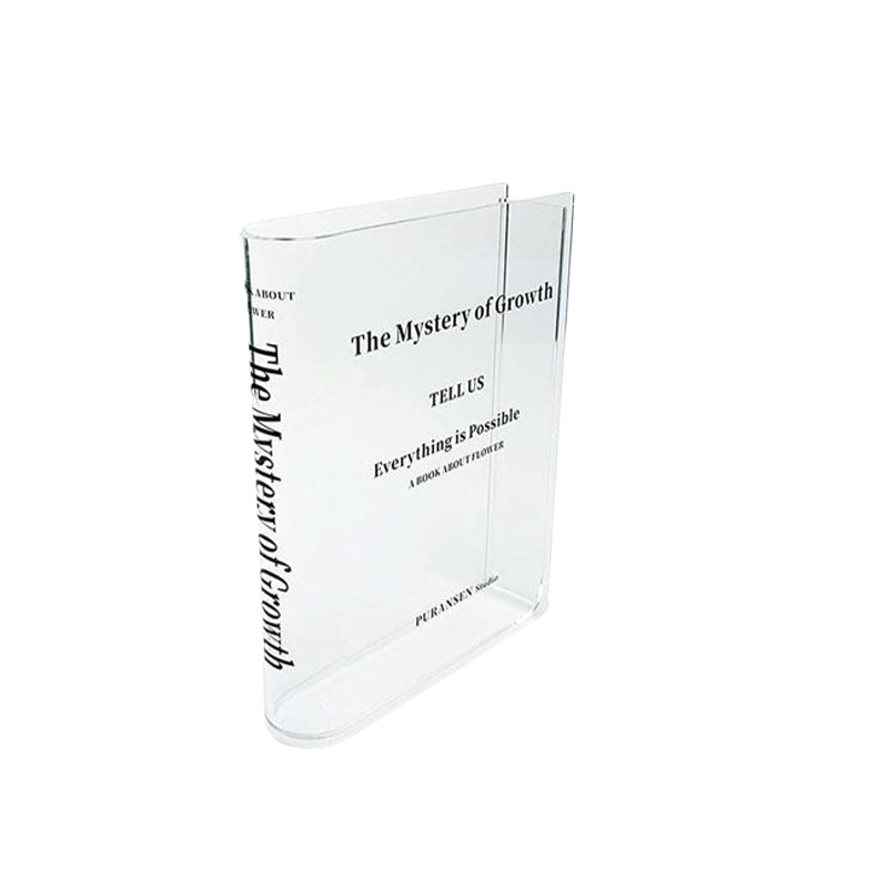 skorter | Book-shaped Acrylic Vase