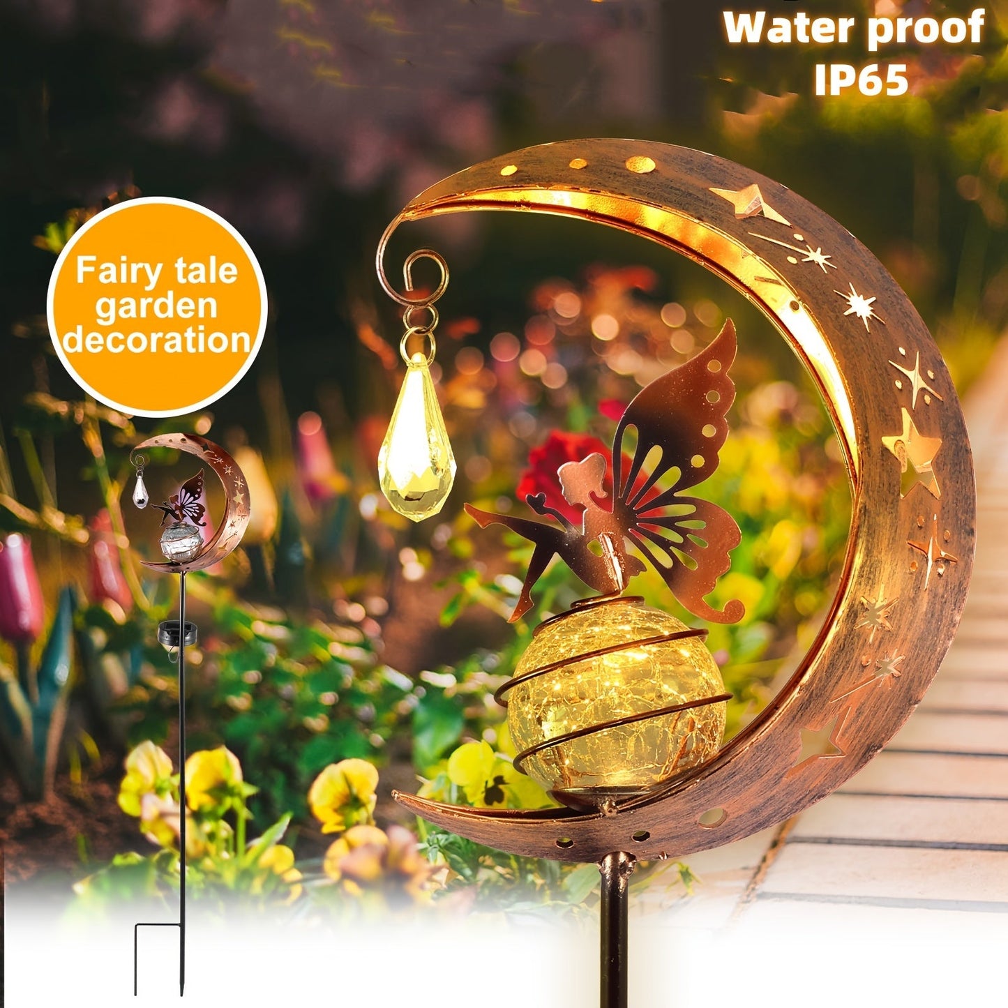 Skorter | MoonLicht - Enchanting Sun-Moon Garden Lamp, Waterproof & Energy Saving
