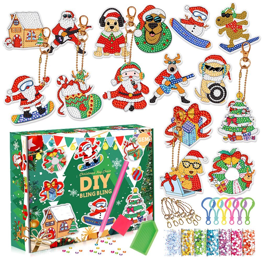 Skorter | 5D Christmas DIY Diamond Painted Set