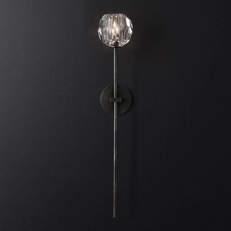 Balle Clear Crystal Grand Wall Sconce - SKØRTER