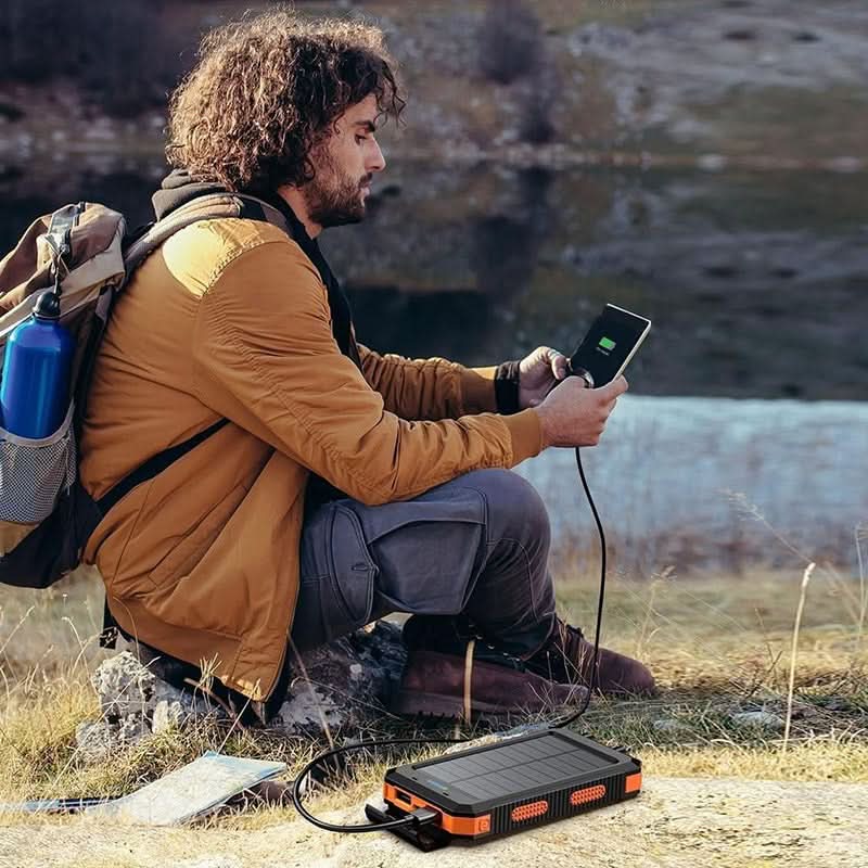 Skorter | Solar Power Bank 20000mAh with LED Light