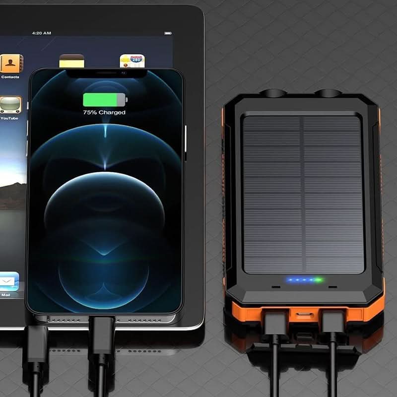 Skorter | Solar Power Bank 20000mAh with LED Light