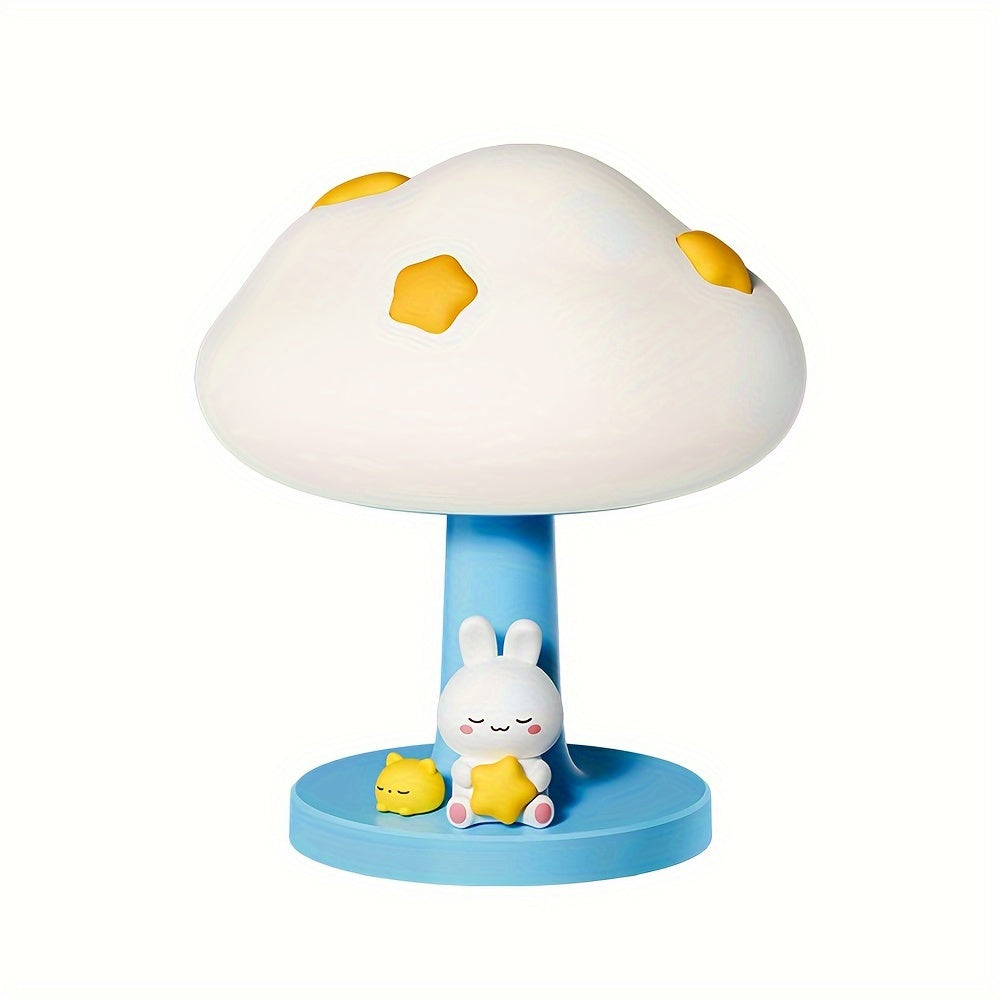 Skorter | CozyCloud - USB Rechargeable Silicone Table Lamp with Dimmable LED Lighting
