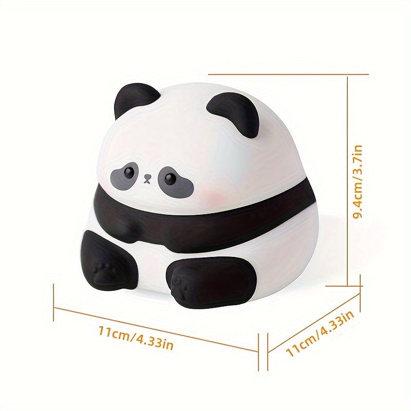 Skorter | PandaGlow - Cute Large Panda LED Night Light with Touch Control and Rechargeable Battery